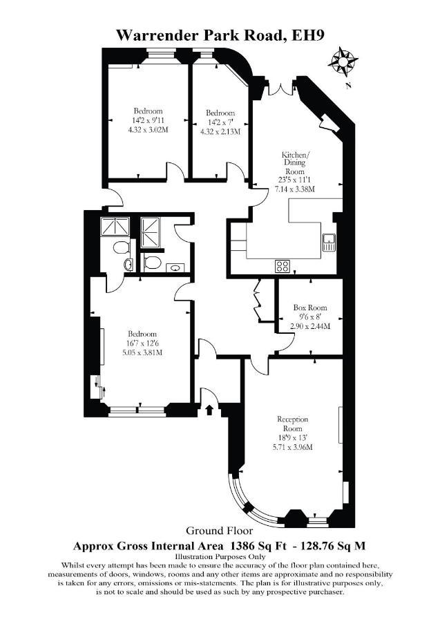 Stylish 3-Bedroom Edinburgh City Getaway Exteriör bild